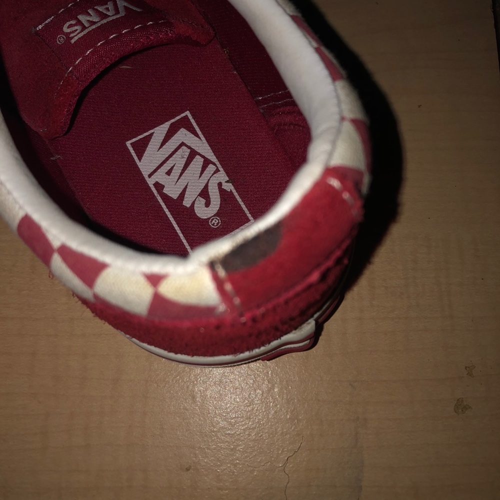 Red Checkered Vans ❤️ - Picture 3 of 3